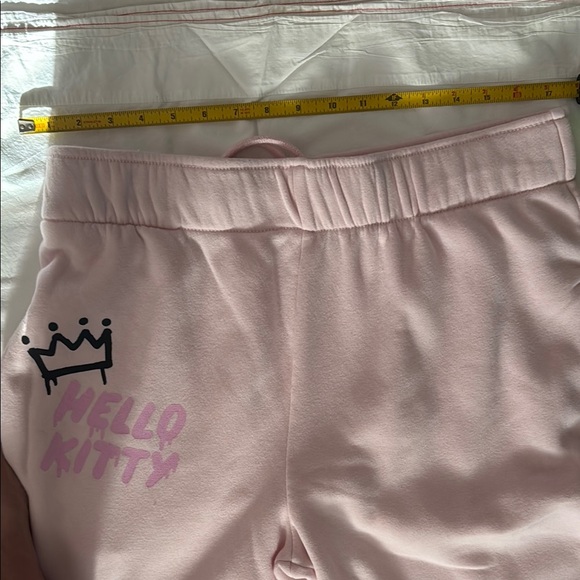 Hello Kitty Pink Joggers with Cozy Embroidery 36 - Picture 9 of 11